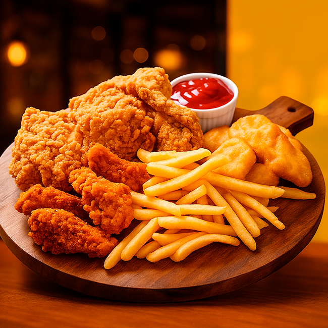Combo de Fritas + Frango Frito + Nuggets