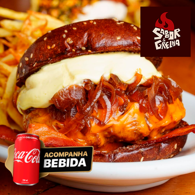 Combo Classic Cheddar individual + Coca-Cola + Fritas
